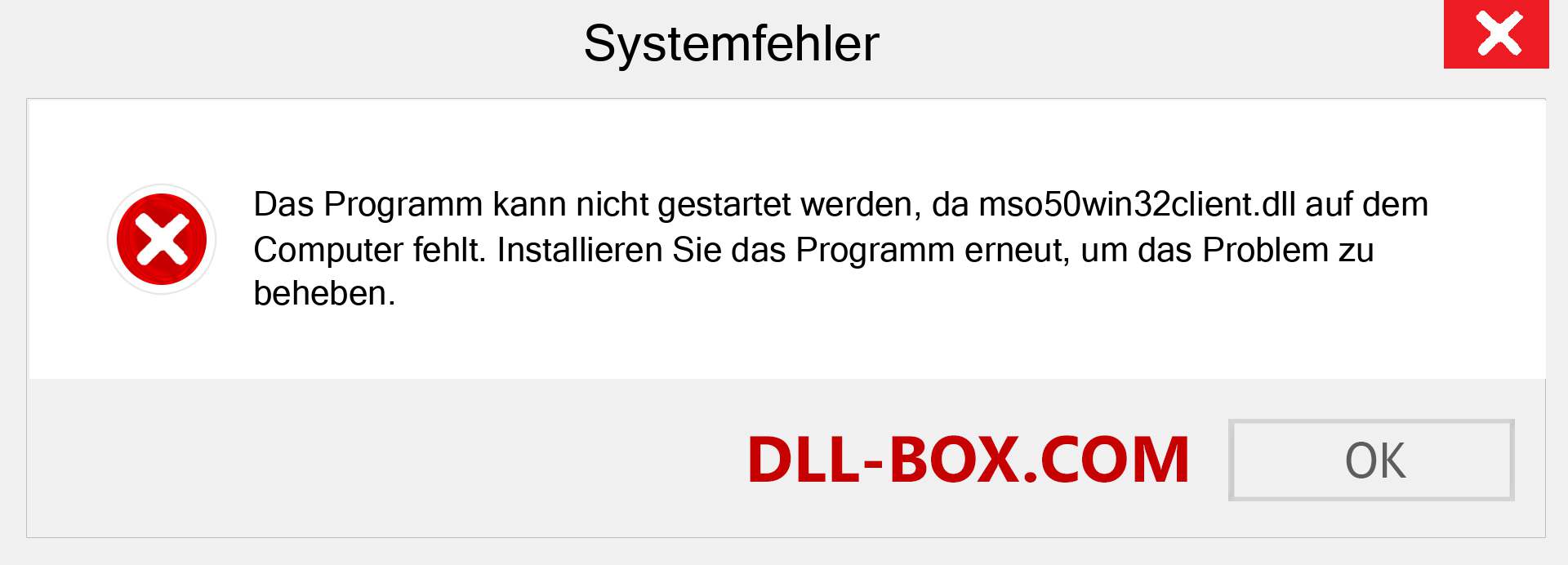 mso50win32client.dll-Datei fehlt?. Download für Windows 7, 8, 10 - Fix mso50win32client dll Missing Error unter Windows, Fotos, Bildern